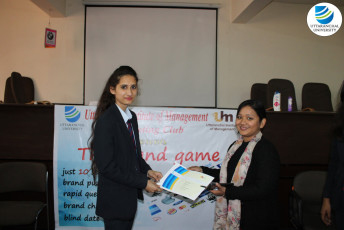 Marketing Club of Uttaranchal Institute of Management organizes “The Brand Game”