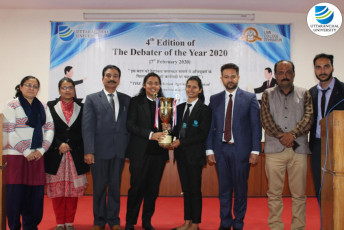Law College Dehradun organizes ‘Debater of the Year – 2020’