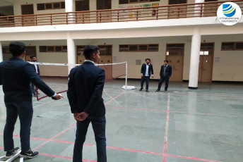 Civil Engineering Department organizes a Table Tennis and a Badminton Match under FIT India Campaign