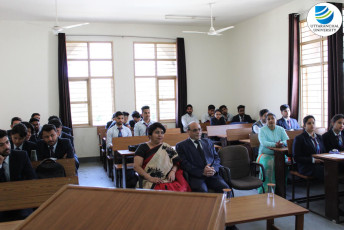 Women Cell of Uttaranchal Institute of Management organizes a Debate Competition on the topic “When attempting to create a more harmonious society, gender is a more important factor than class or income”