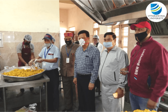 Chancellor Uttaranchal University Dehradun Visite