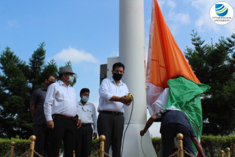 Uttaranchal University celebrates 74th Independence Day