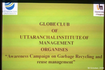 AWARENESS CAMPAIGN ON GARBAGE RECYCLING AND REUSE MANAGEMENT-18.10.2018-1-ink