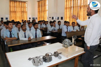 Uttaranchal Institute of Technology organizes a one-day Workshop on Latest Technology Advancement in I.C Engine Design-2