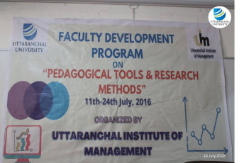 uttaranchal institute of management organizes a faculty development programme on ‘pedagogical tools & research methods’ -2