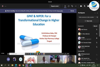 UIPS-National Workshop-Preparation Strategies for GPAT and NIPER11