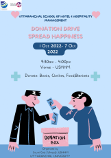 DONATION DRIVE POSTER